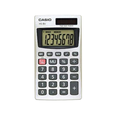 Calculadora Casio 8 Dig.  Hs-8 Dual