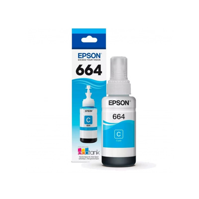 Botella Epson T664220 Cyan L200/L300/L350