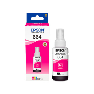 Botella Epson T664320 Magenta L200/L300/L350