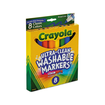 Marcador De Agua Clasico 58-7808 C/8 Crayola