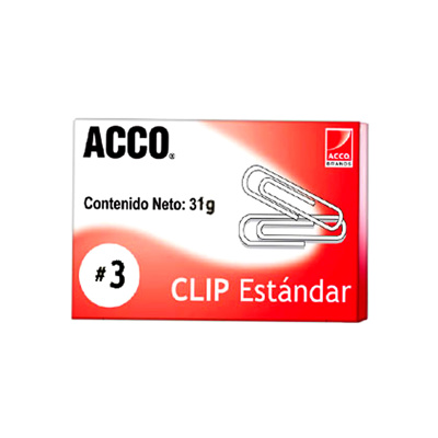 Clip Standard 3 C/100 Acco