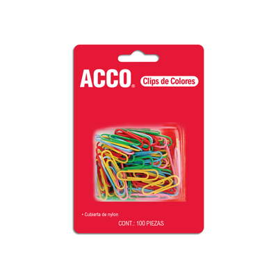 Clip Color C/100 Acco