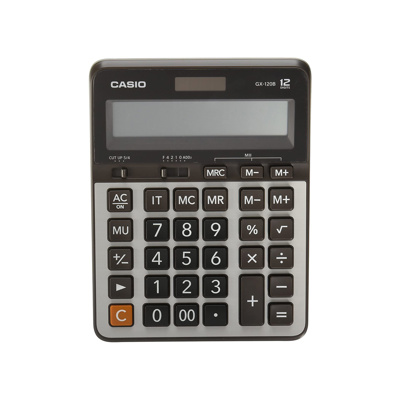 Calculadora Casio 12 Dig Gx-120 Escritorio