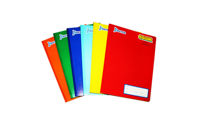 Cuaderno Profesional Cosido Norma Color C/100 Hjs Raya