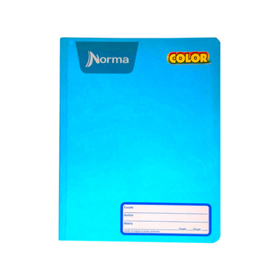 Cuaderno Forma Francesa Cosido 100 Hjs C. 7Mm Normacolor