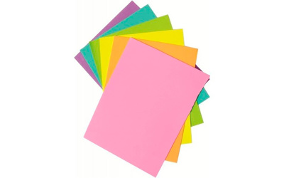 Papel Pastel Carta Colores C/250H