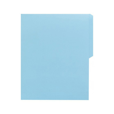 Folder C/25 Azul Pastel Carta