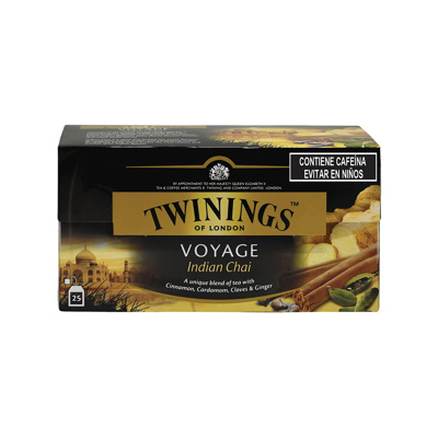 Te Voyage Indian Chai c/25 sobres Twinings
