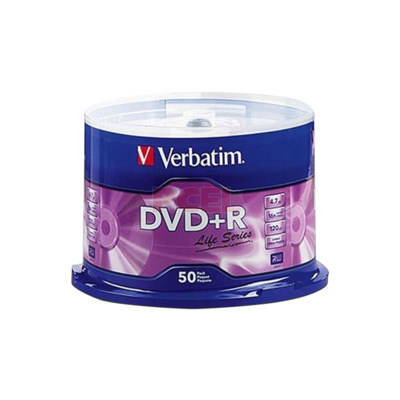Dvd+R 4.7 Gb Verbatim C/50 95525/97174