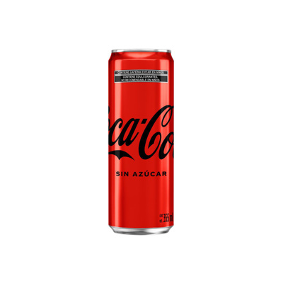 Refresco Coca Cola Sin Azucar Lata 355Ml