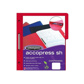 Folder Accopress 1/2 Ceja Carta Np Rojo